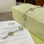[Elowen jewels ]CLOVER ARMBAND MIT 5 MOTIVEN WEIHNACHTS-LIMITIERTE EDITION