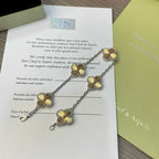 [Elowen jewels ] CLOVER 5 MOTIF LASER BRACELET COLLECTION