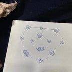 [Elowen jewels ]FRIVOLE SILVER 5 FLOWERS BRACELET