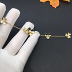 [Elowen jewels ]FRIVOLE ARMBAND MIT 5 BLÜTEN IN GOLD