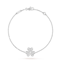 [Elowen jewels ]FRIVOLE SILVER FLOWER DIAMOND BRACELET