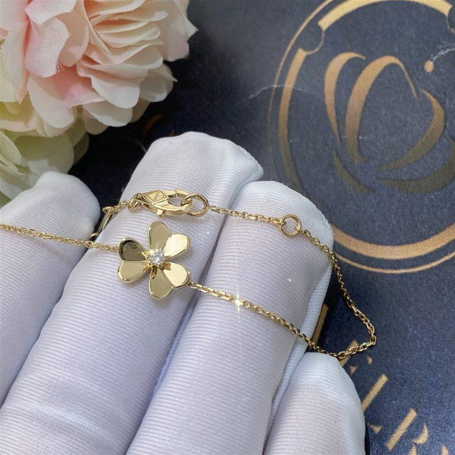 [Elowen jewels ]FRIVOLE GOLD FLOWER BRACELET