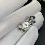 [Elowen jewels ]FRIVOLE MINI SILBERNE BLUMENOHRRINGE