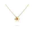 [Elowen jewels ]FRIVOLE GOLDENE BLUMENKETTE