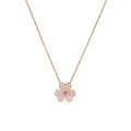 [Elowen jewels ]FRIVOLE ROSE GOLD FLOWER DIAMOND NECKLACE