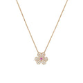 [Elowen jewels ]FRIVOLE ROSE GOLD FLOWER DIAMOND NECKLACE