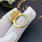 [Elowen jewels ]CLOVER WHITE MOP RING