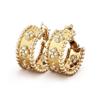 [Elowen jewels ]PERLEE DIAMANT OHRRINGE