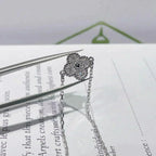 [Elowen jewels ]CLOVER EINZELBLUMEN-ARMBAND SILBER