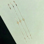 [Elowen jewels ]CLOVER SINGLE FLOWER BRACELET