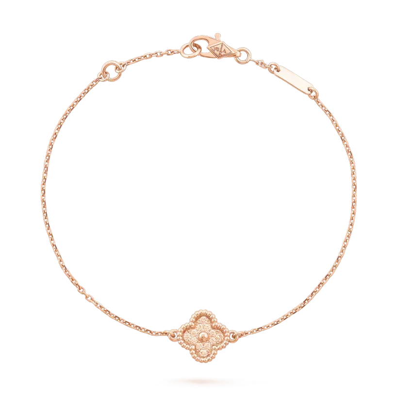 [Elowen jewels ]CLOVER SINGLE FLOWER BRACELET