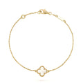 {
  "Elowen jewels": "Elowen jewels",
  "CLOVER WHITE MOP SINGLE FLOWER BRACELET": "KLEEBLATT WEISSES PERLMUTT EINZELBLÜTEN-ARMBAND"
}