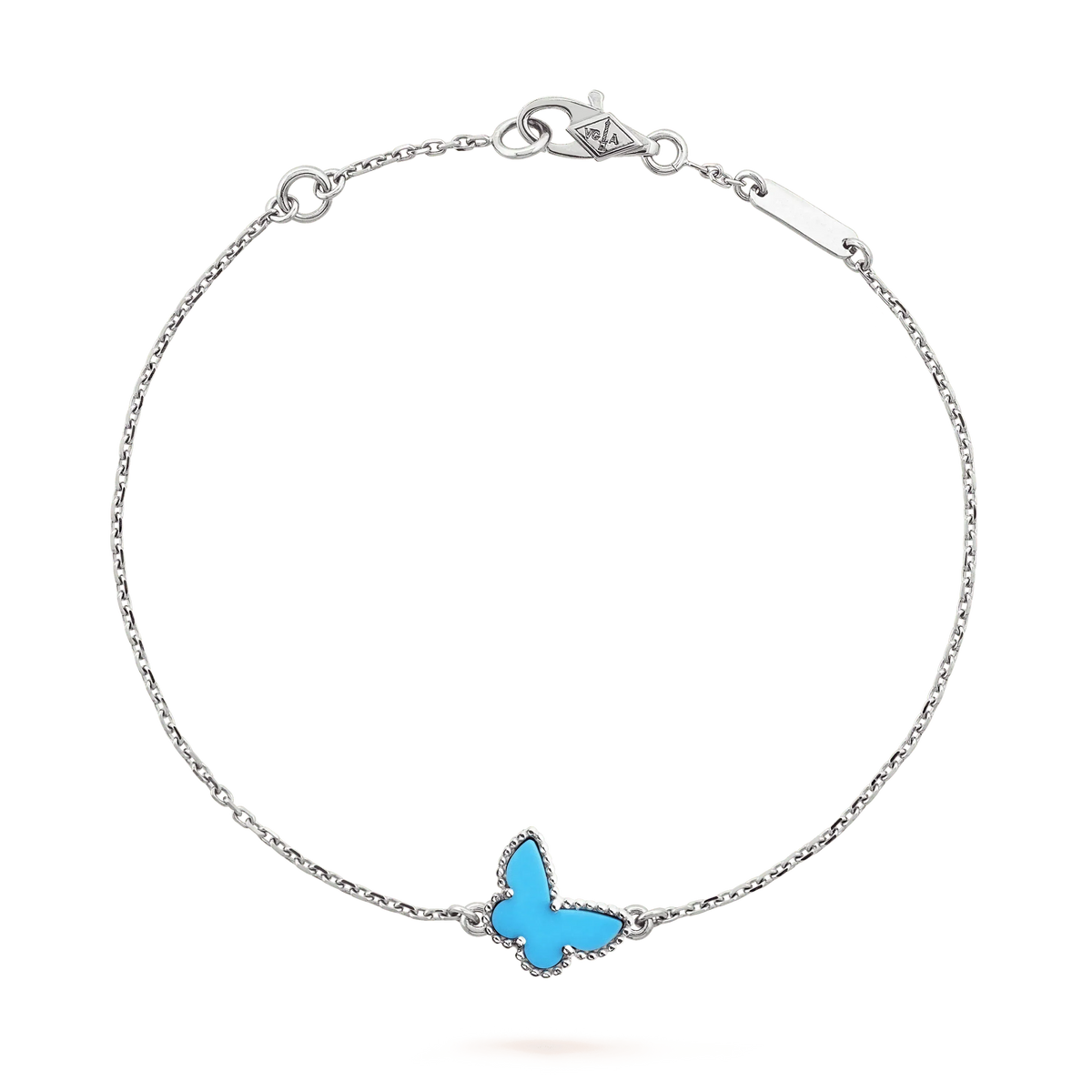 [Elowen jewels ]SCHMETTERLING TÜRKIS SCHMETTERLINGSARMBAND SILBER