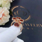 [Elowen jewels ]SWEET CLOVER CARNELIAN RING
