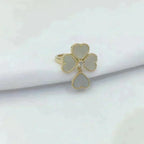 [Elowen jewels ]SWEET CLOVER WHITE MOP RING