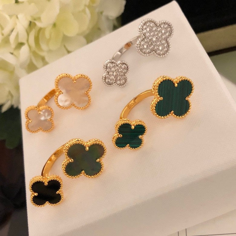 [Elowen jewels ]CLOVER ZWISCHEN-DEN-FINGERN-RING