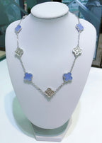 {
  "Elowen jewels": "Elowen jewels",
  "CLOVER 10 MOTIFS CHALCEDONY DIAMONDS SILVER NECKLACE": "クローバー 10モチーフ カルセドニー ダイヤモンド シルバーネックレス"
}