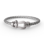[Elowen jewels ]FORCE LARGE HORSESHOE NO DIAMOND BRACELET SILVER