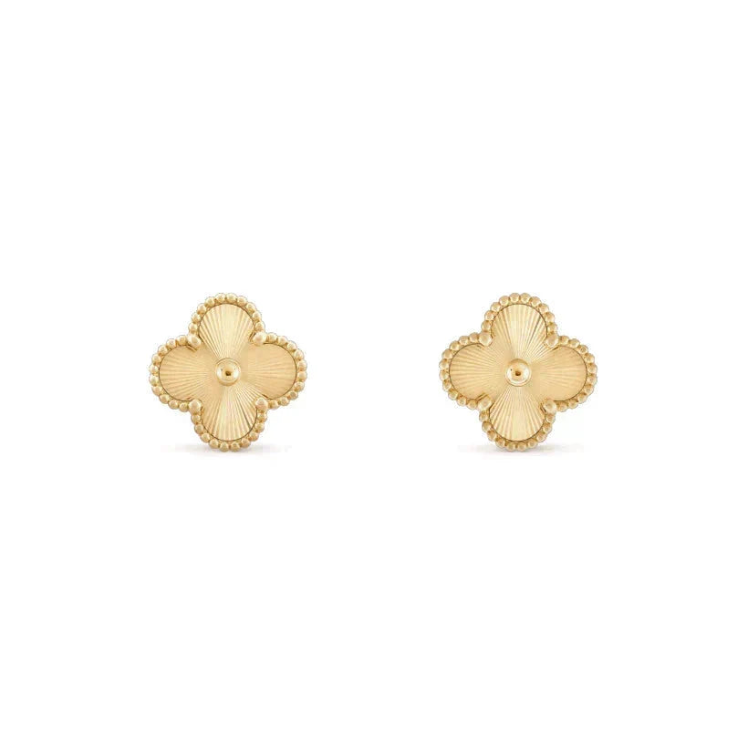 [Elowen jewels ]CLOVER MEDIUM 1 MOTIV LASER-OHRRINGE