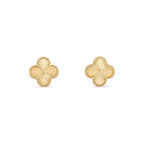 [Elowen jewels ]CLOVER MEDIUM 1 MOTIV LASER-OHRRINGE