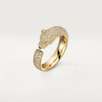 [Elowen jewels ]PANTHERE PINK GOLD DIAMOND RING