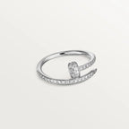 [Elowen jewels ]JUSTE RING 1,8MM SILBER DIAMANTEN