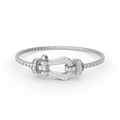 [Elowen jewels ]FORCE  LARGE HORSESHOE FULL DIAMOND TENNIS BRACELET